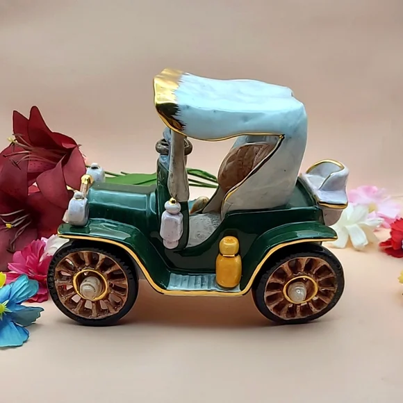 J Willfred handpainted ModelT Jalopy car, for Charles Sadek Imports Co - Picture 1 of 9